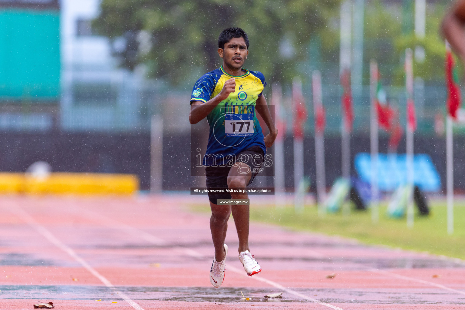 Day 2 of National Athletics Championship 2023 was held in Ekuveni Track at Male', Maldives on Friday, 24th November 2023. Photos: Nausham Waheed / images.mv