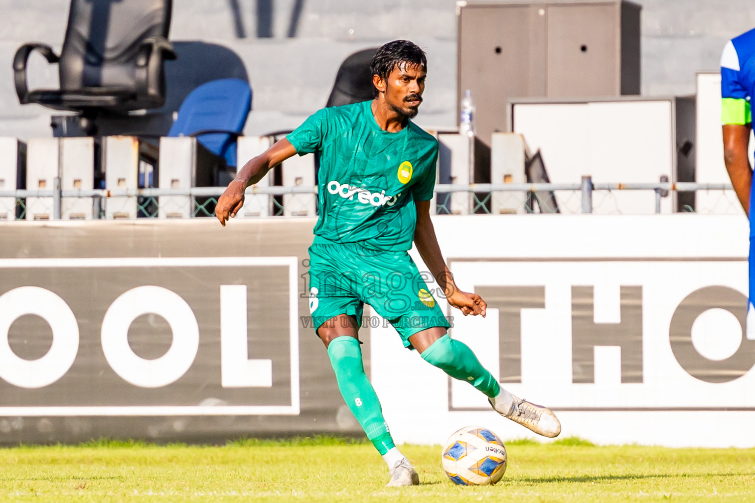 Maziya SRC vs Newradiant Sports Club in the FAM League Cup 2025 held at National Football Stadium, Male', Maldives on Monday, 5th May 2025. Photos By: Nausham Waheed / images.mv