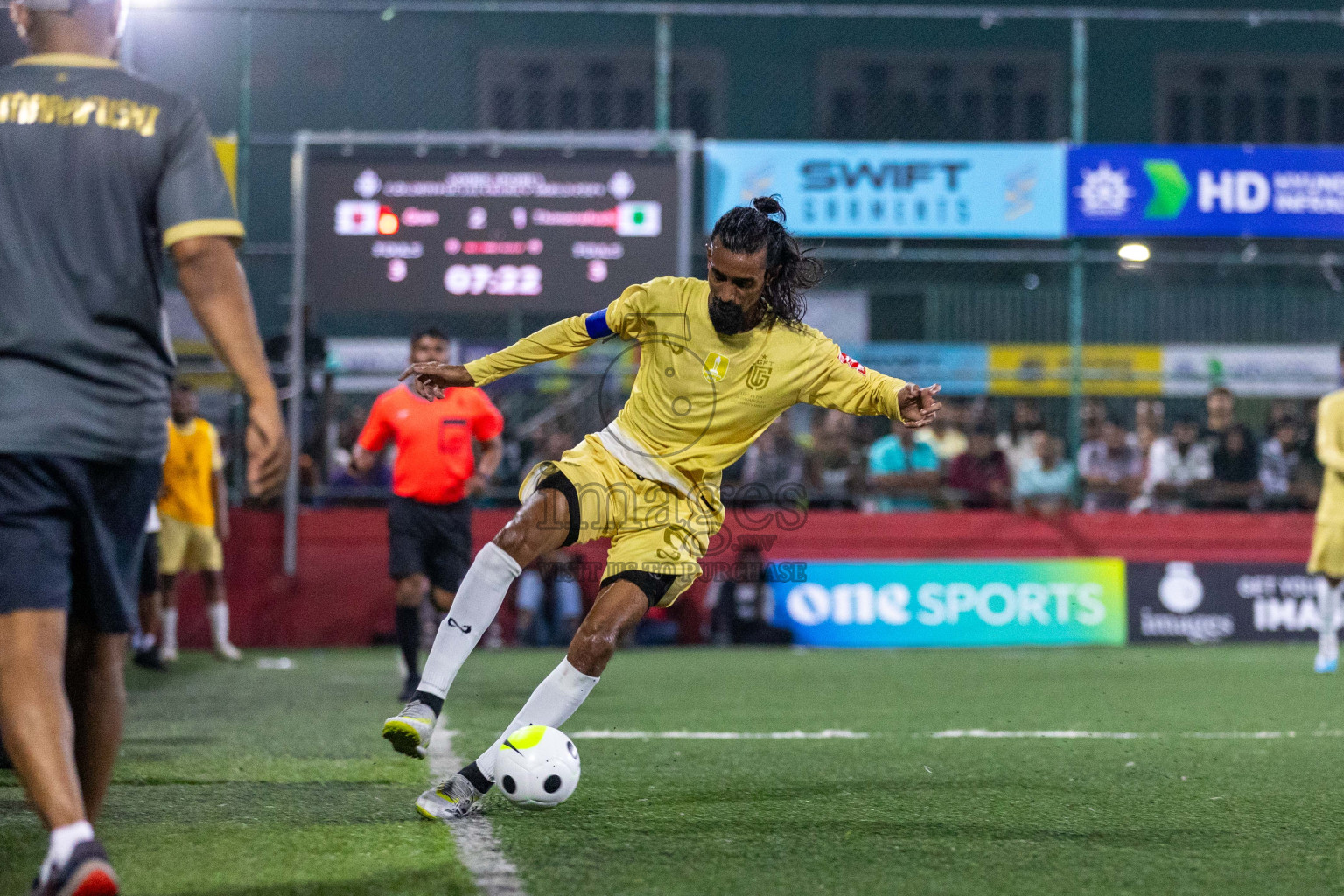 Opening of Golden Futsal Challenge 2024 with Charity Shield Match between L.Gan vs Th. Thimarafushi was held on Sunday, 14th January 2024, in Hulhumale', Maldives Photos: Ismail Thoriq / images.mv