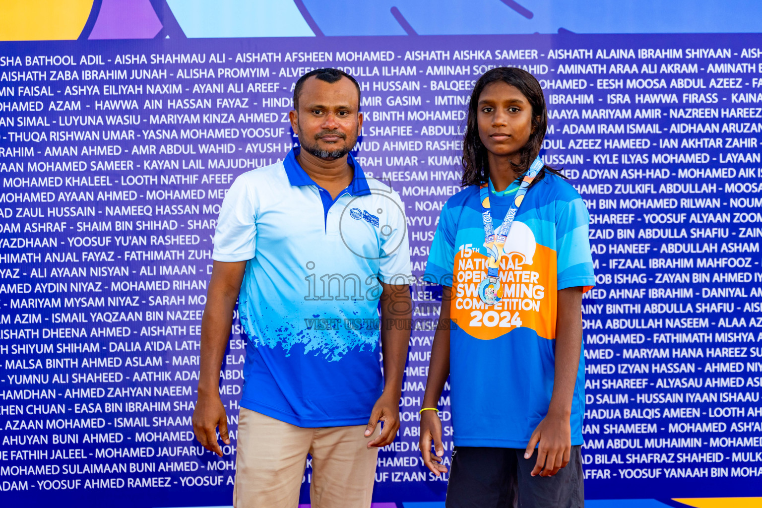 15th National Open Water Swimming Competition 2024 held in Kudagiri Picnic Island, Maldives on Saturday, 28th September 2024. Photos: Nausham Waheed / images.mv