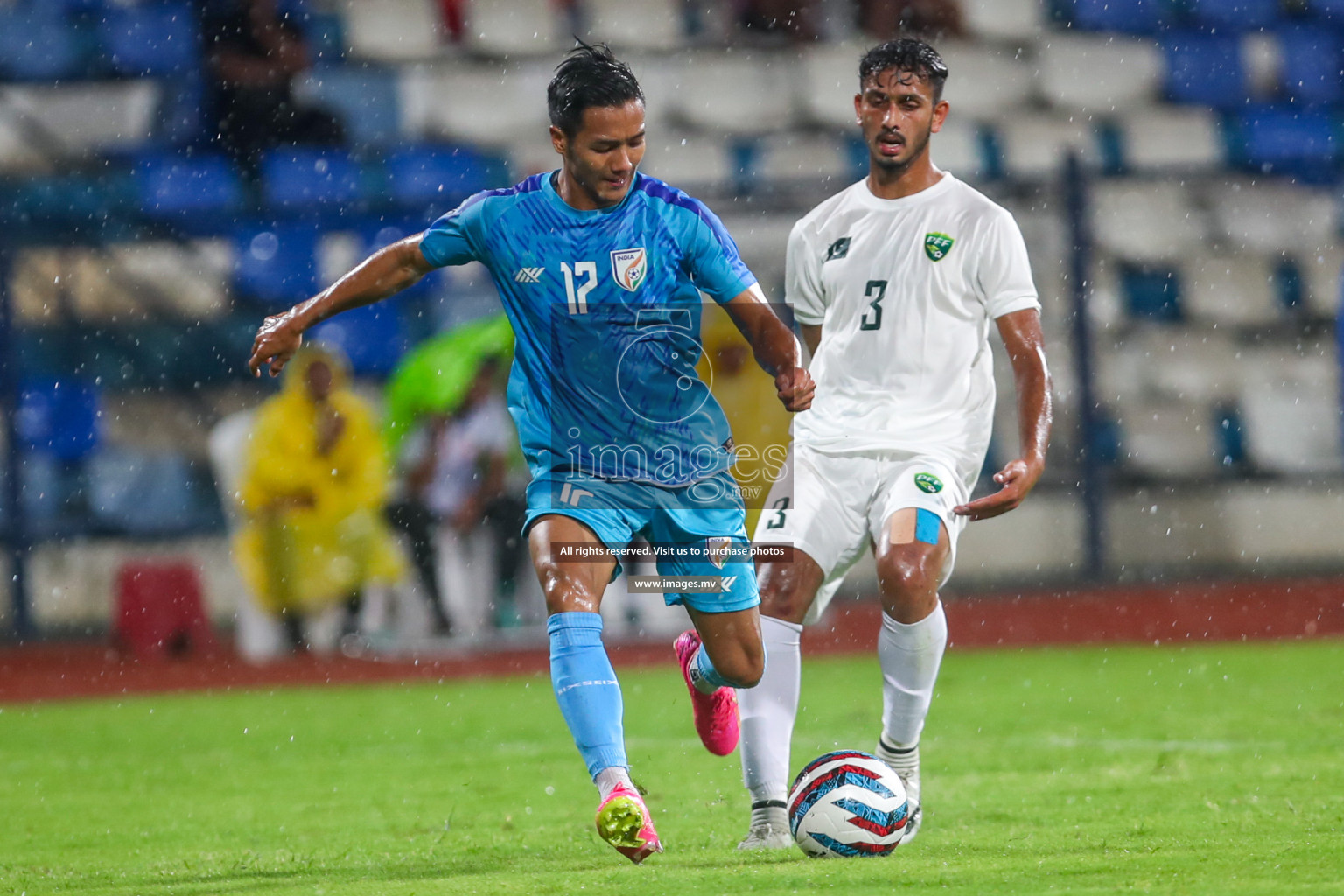 India vs Pakistan in the opening match of SAFF Championship 2023 held in Sree Kanteerava Stadium, Bengaluru, India, on Wednesday, 21st June 2023. Photos: Nausham Waheed / images.mv