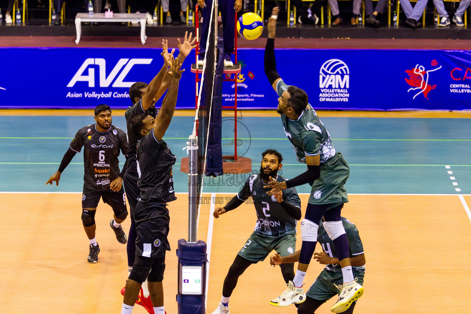 Dhivehi Sifainge Club vs Club HDC in the Final of MILO VAM Cup 2025 held in Male', Maldives on Wednesday, 2nd July 2025 at Social Center Indoor Hall Photos By: Nausham Waheed / images.mv