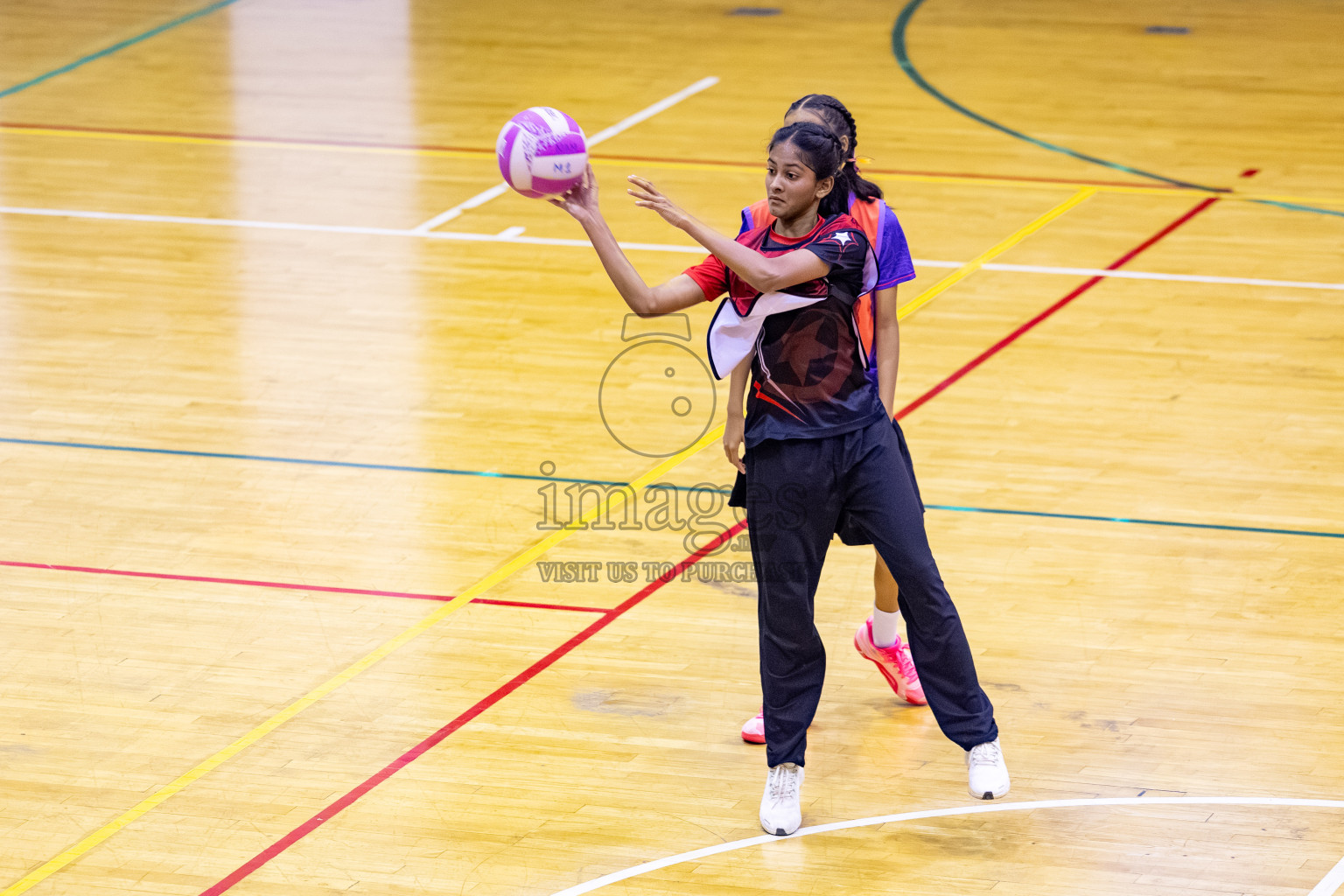 Day 13 of 26th Inter-School Netball Tournament 2025 was held in Social Center Indoor Hall on Saturday, 1st November 2025. 
Photos: Hassan Simah / images.mv