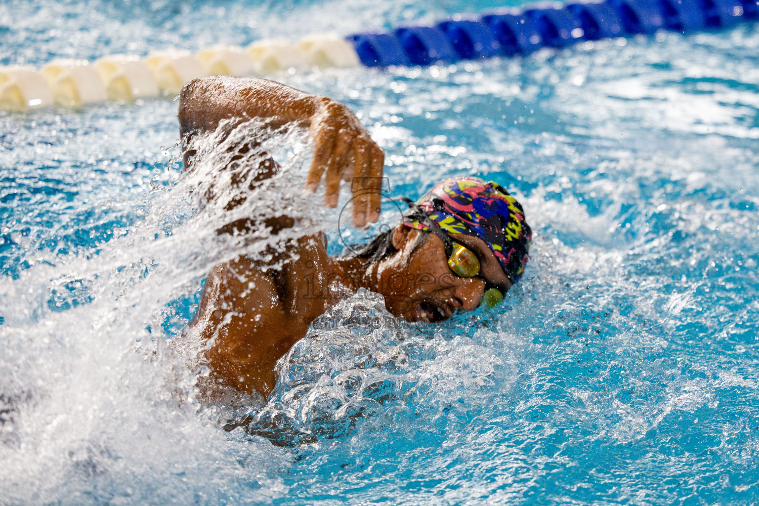 Day 4 of National Swimming Competition 2024 held in Hulhumale', Maldives on Monday, 16th December 2024. 
Photos: Hassan Simah / images.mv