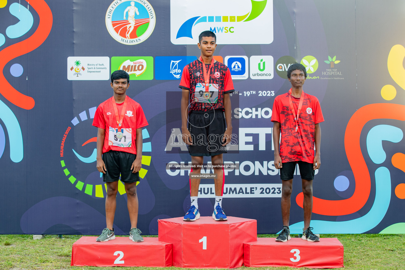 Day four of Inter School Athletics Championship 2023 was held at Hulhumale' Running Track at Hulhumale', Maldives on Wednesday, 17th May 2023. Photos: Shuu and Nausham Waheed / images.mv