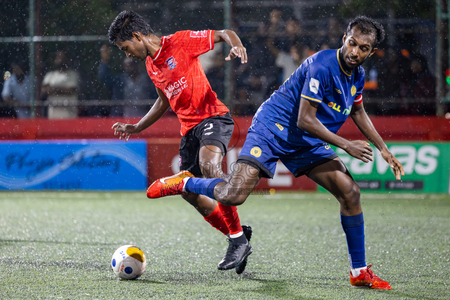 HA Hoarafushi vs HA Maarandhoo in Day 9 of Golden Futsal Challenge 2025 was held on Monday, 13th January 2025, in Hulhumale', Maldives
Photos: Ismail Thoriq / images.mv
