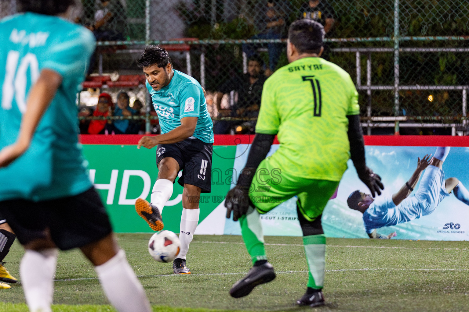 MIRA RC VS CLUB CVC in Club Maldives Classic 2024 held in Rehendi Futsal Ground, Hulhumale', Maldives on Sunday, 8th September 2024. 
Photos: Hassan Simah / images.mv