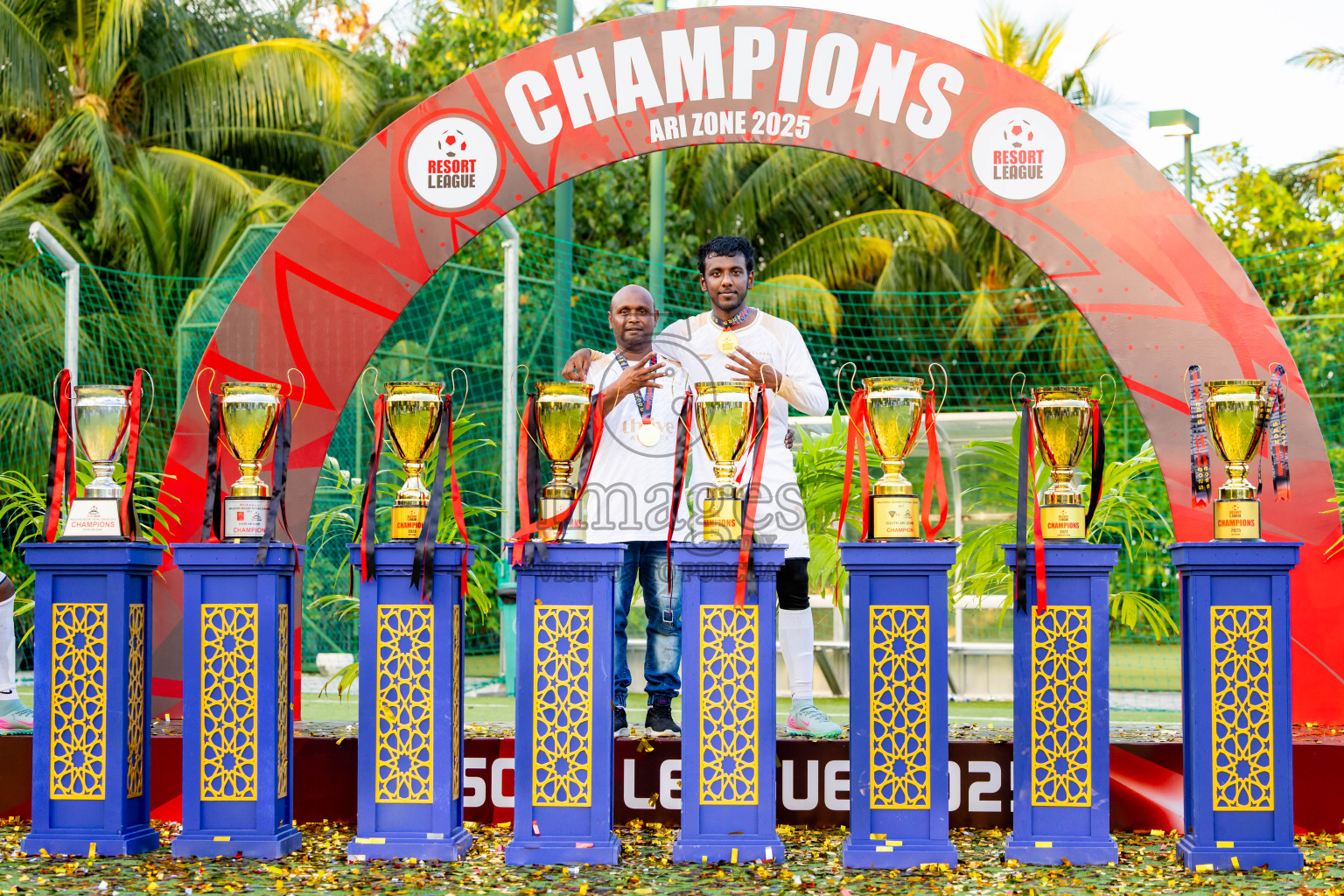 Barcelo vs Conrad in the Final of Resort League 2025 (Ari Zone) was held on Sunday, 28th June 2025 in Conrad Maldives Rangali Island, Alif Dhaalu Atoll, Maldives. Photos: Nausham Waheed / images.mv