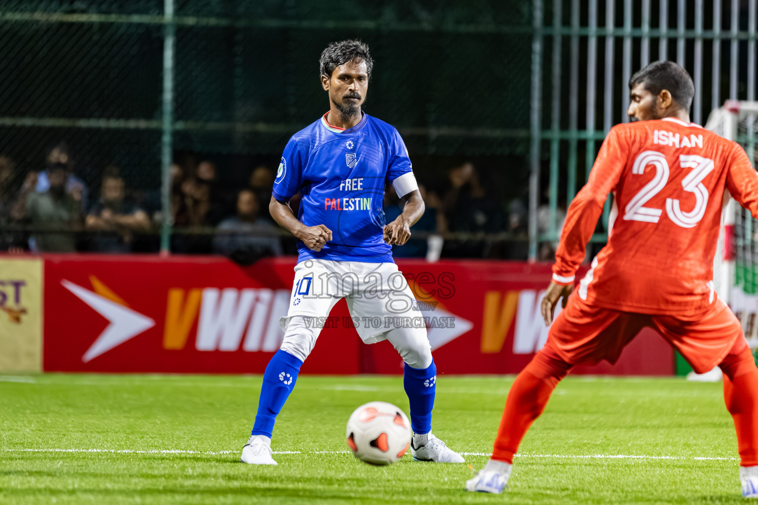Team Naivaadhoo vs Club Combination in Day 1 of Kings Cup of Club Maldives Cup 2025 held in Rehendi Futsal Ground, Hulhumale', Maldives on Saturday, 30th August 2025. Photos: Areef / images.mv