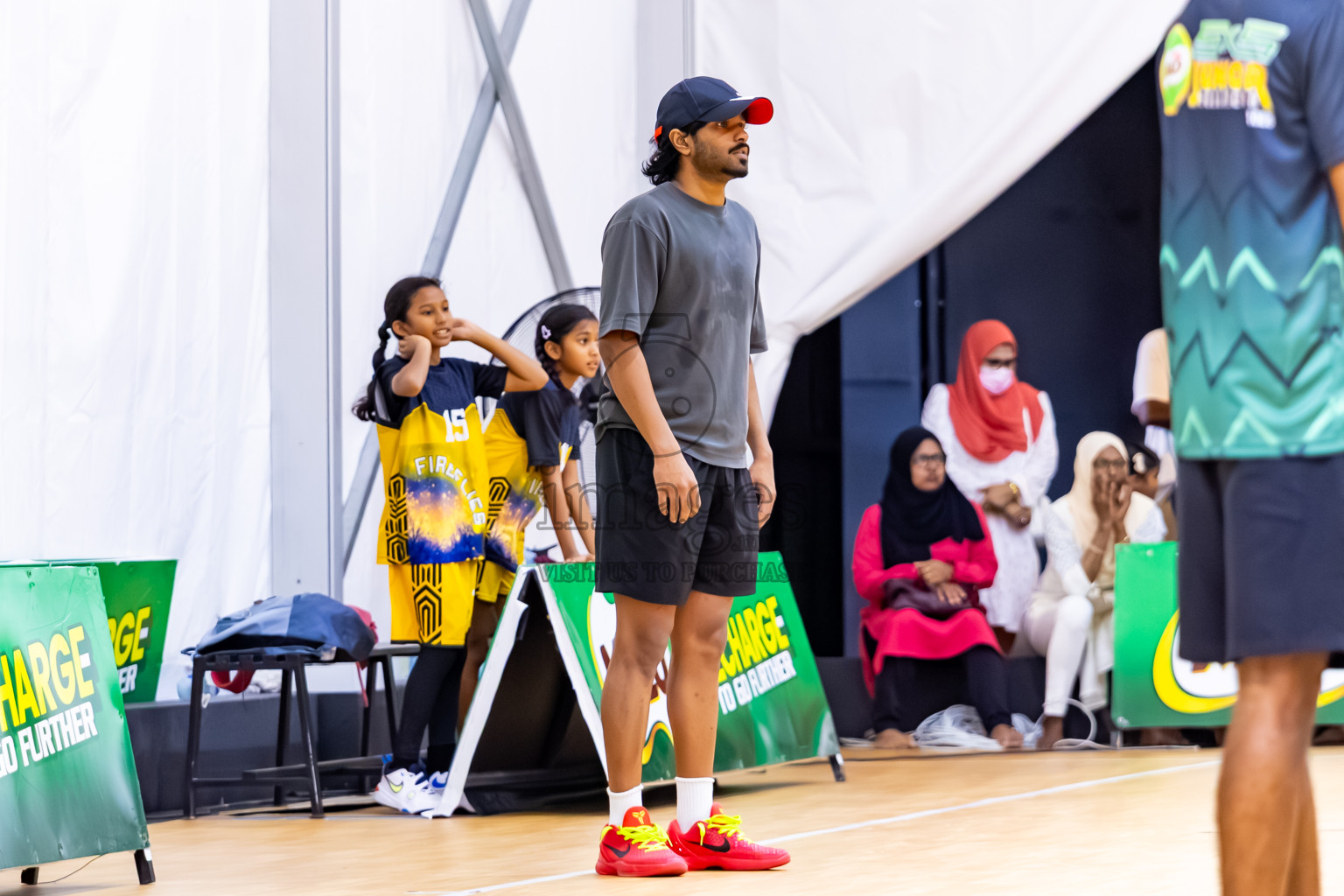 Day 3 of Milo 5 x 5 Junior Challenge 2025 - Basketball tournament held in Basketball Training Center, Male', Maldives on Saturday, 11th October 2025. Photos by: Nausham Waheed, Hassan Simah / Images.mv