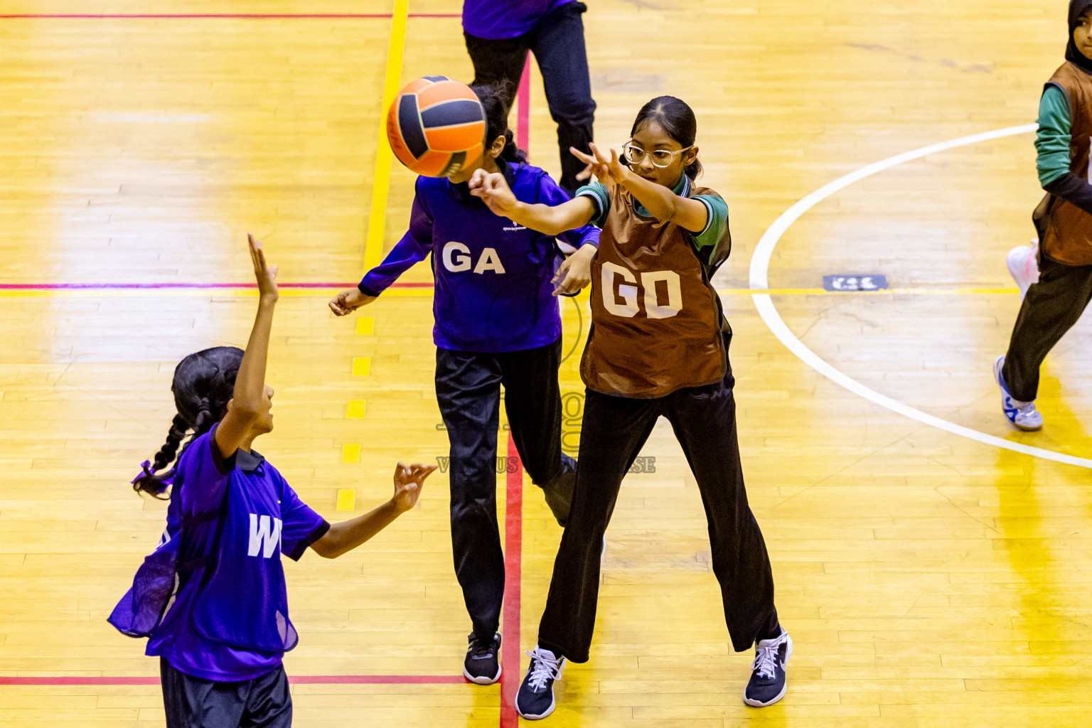 Day 10 of 25th Inter-School Netball Tournament was held in Social Center at Male', Maldives on Tuesday, 20th August 2024. Photos: Nausham Waheed / images.mv