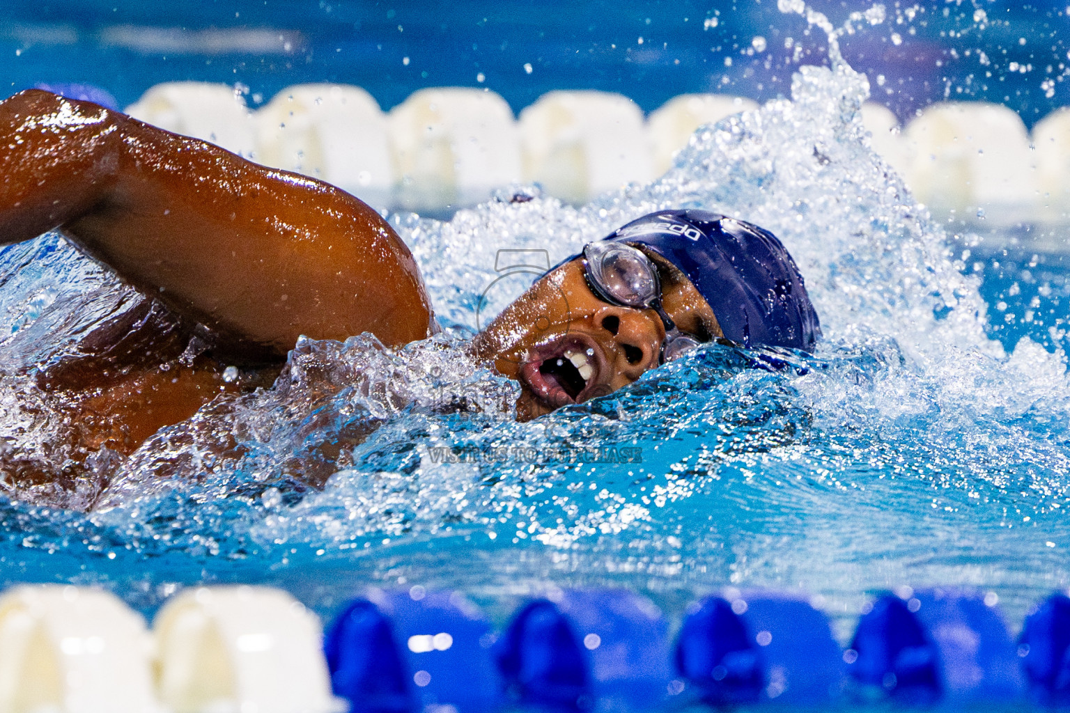 Day 3 of National Swimming Competition 2024 held in Hulhumale', Maldives on Sunday, 15th December 2024. Photos: Nausham Waheed/ images.mv