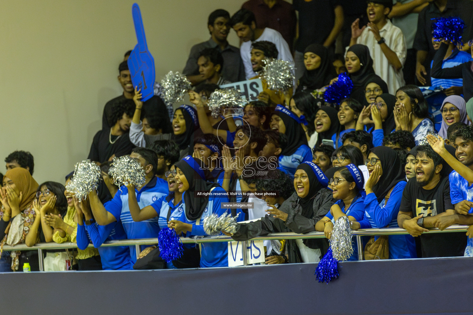 Day 11 of 24th Interschool Netball Tournament 2023 was held in Social Center, Male', Maldives on 6th November 2023. Photos: Mohamed Mahfooz Moosa / images.mv