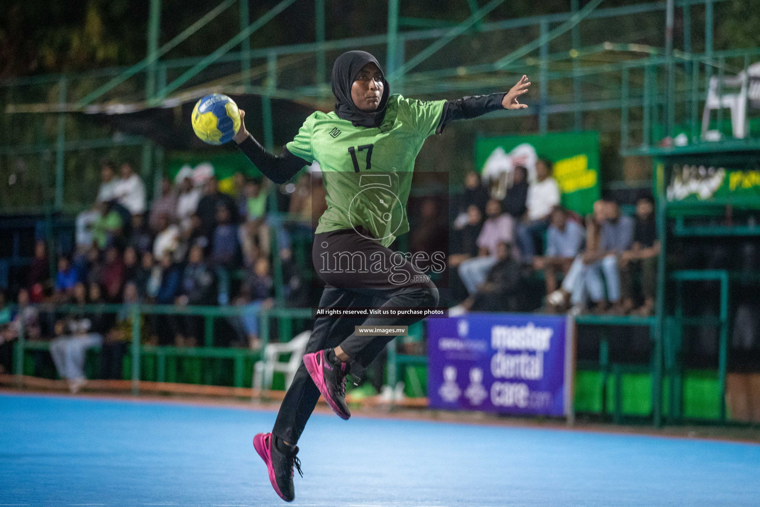 Day 9 of 6th MILO Handball Maldives Championship 2023, held in Handball ground, Male', Maldives on 28th May 2023 Photos: Nausham Waheed/ Images.mv