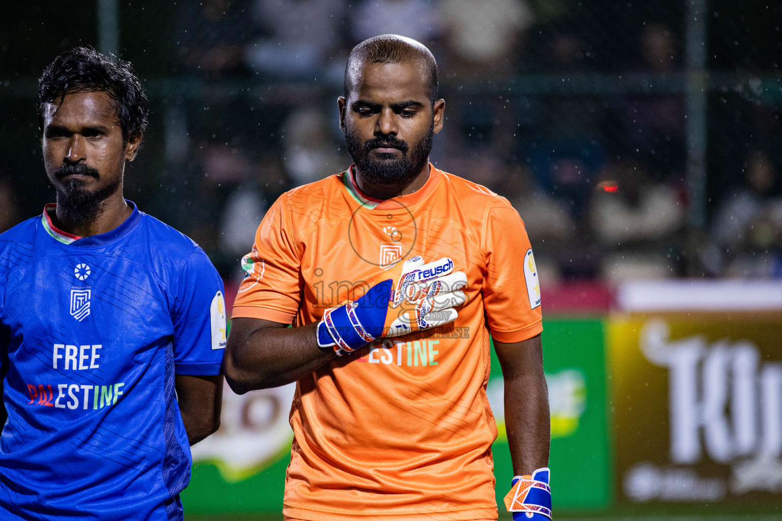 TEAM NAIVAADHOO vs TEAM KAASHIDHOO in Kings Cup of Club Maldives Cup 2025 held in Rehendi Futsal Ground, Hulhumale', Maldives on Wednesday, 3rd September 2025. Photos: Areef, Yasna / images.mv