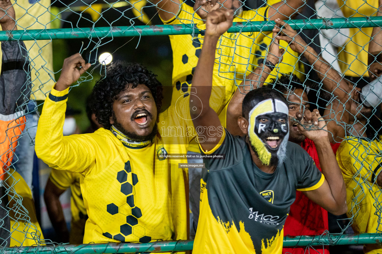 Team MPL vs Team RRC in the Quarter Finals of Club Maldives 2021 held at Hulhumale'; on 13th December 2021 Photos:Shu Abdul Sattar / images/mv