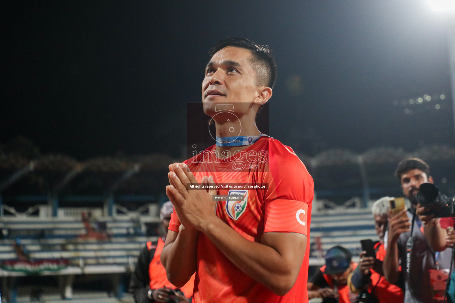 Kuwait vs India in the Final of SAFF Championship 2023 held in Sree Kanteerava Stadium, Bengaluru, India, on Tuesday, 4th July 2023. Photos: Nausham Waheed/ images.mv