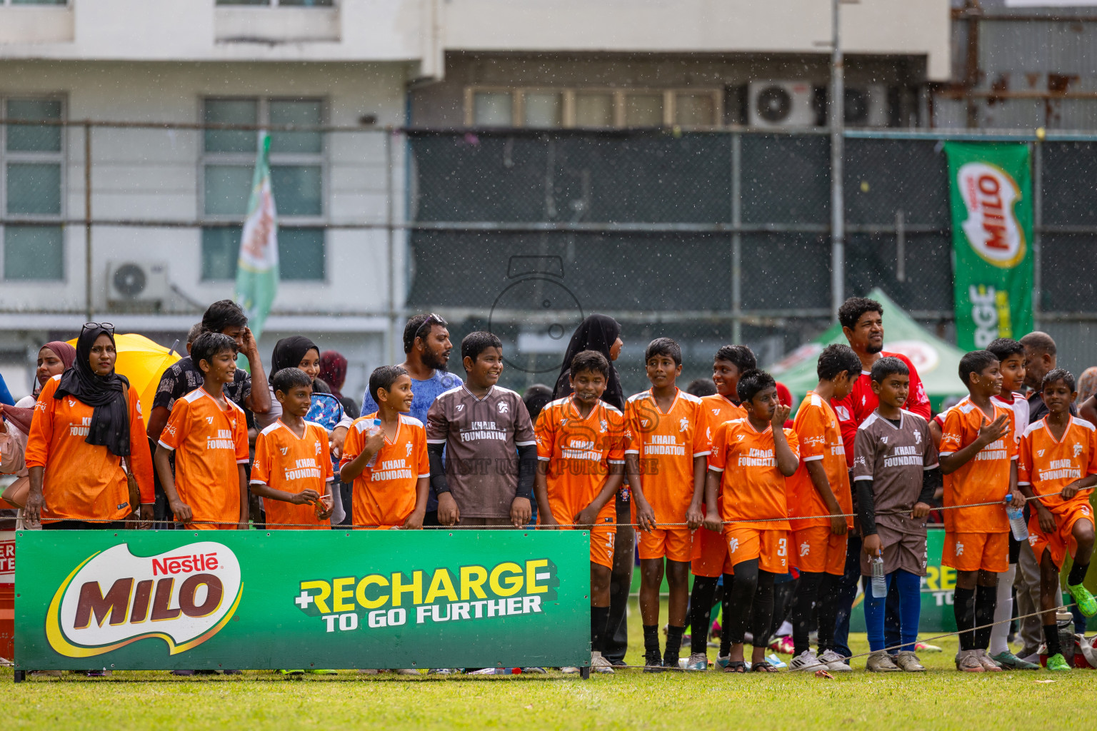 Day 1 of MILO Academy Championship 2025 (U-12) was held at Henveiru Stadium in Male', Maldives on Thursday, 1st May 2025. Photos: Ismail Thoriq / images.mv