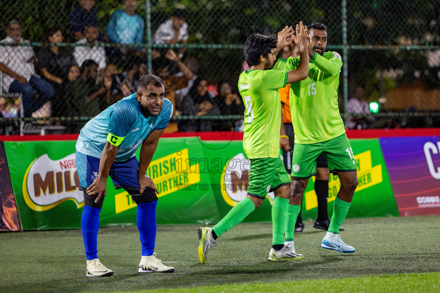 TEAM DJA VS TOURISM CLUB in Club Maldives Classic 2024 held in Rehendi Futsal Ground, Hulhumale', Maldives on Friday, 6th September 2024. 
Photos: Hassan Simah / images.mv