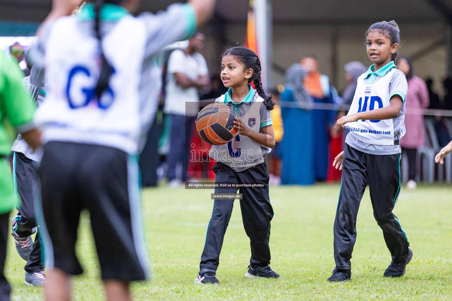 Day 1 of Nestle' Kids Netball Fiesta 2023 held in Henveyru Stadium, Male', Maldives on Thursday, 30th November 2023. Photos by Nausham Waheed / Images.mv