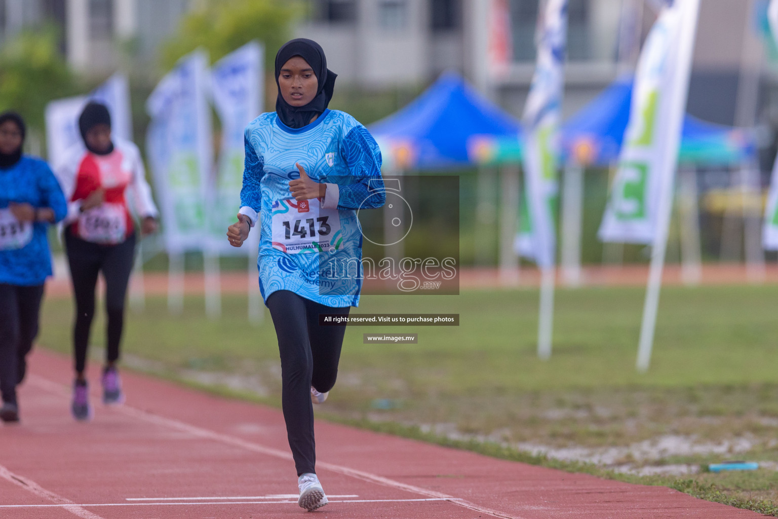 Day two of Inter School Athletics Championship 2023 was held at Hulhumale' Running Track at Hulhumale', Maldives on Sunday, 15th May 2023. Photos: Shuu/ Images.mv