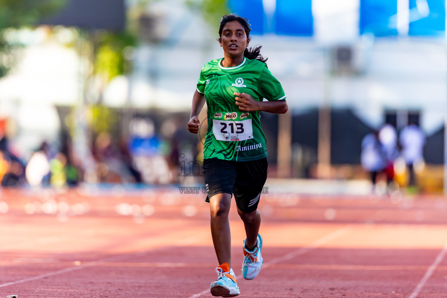 Day 1 of Inter-school Athletics Championship 2025 held in Ekuveni Synthetic Track, Male', Maldives on Monday, 06th October 2025. Photos by: Nausham Waheed / Images.mv