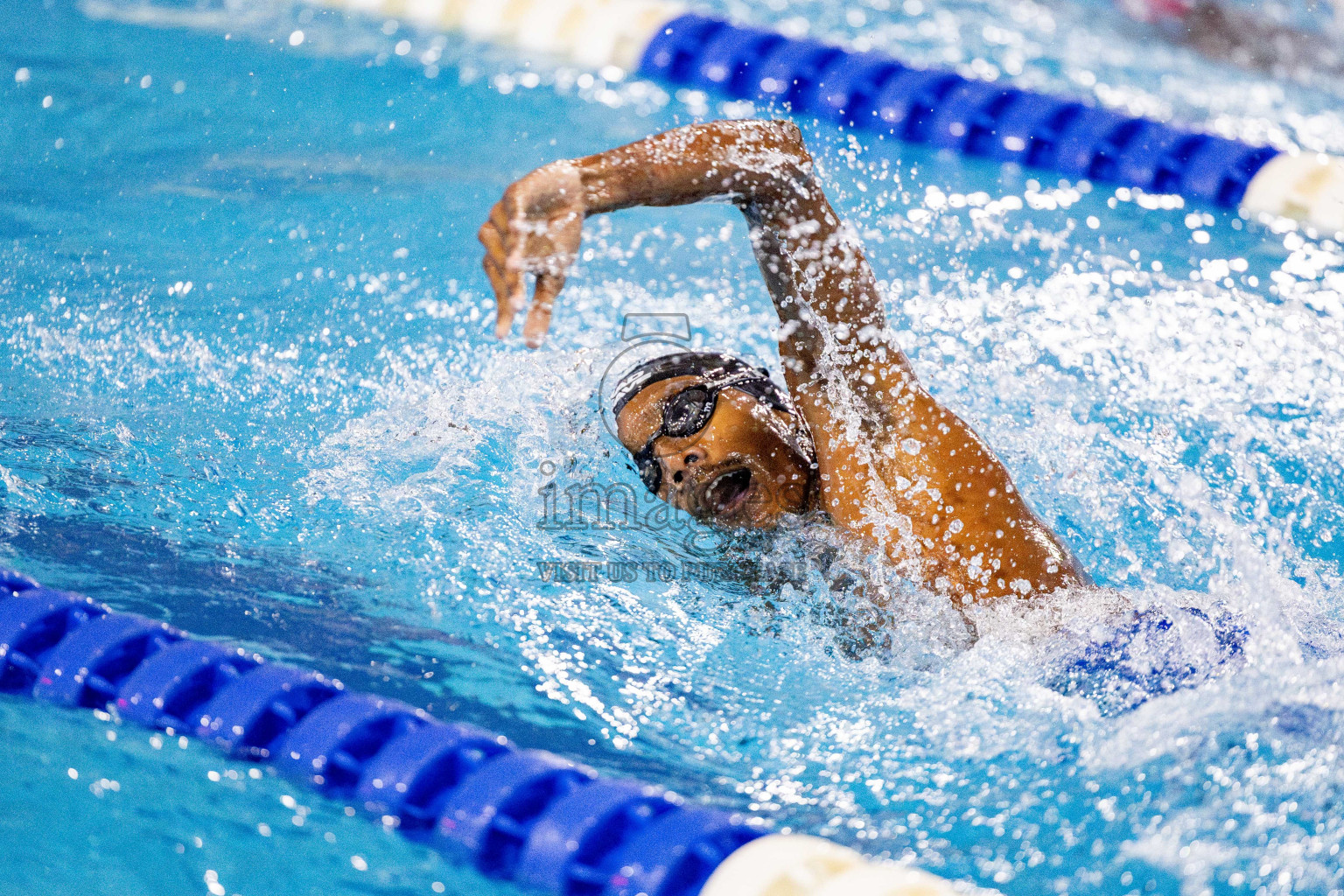 Day 4 of National Swimming Championship 2024 held in Hulhumale', Maldives on Monday, 16th December 2024. Photos: Hassan Simah / images.mv