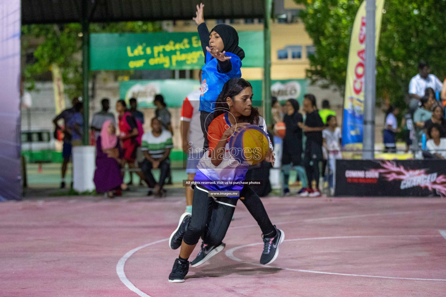 Day 5 of Slamdunk by Sosal on 16th April 2023 held in Male'. Photos: Nausham Waheed / images.mv