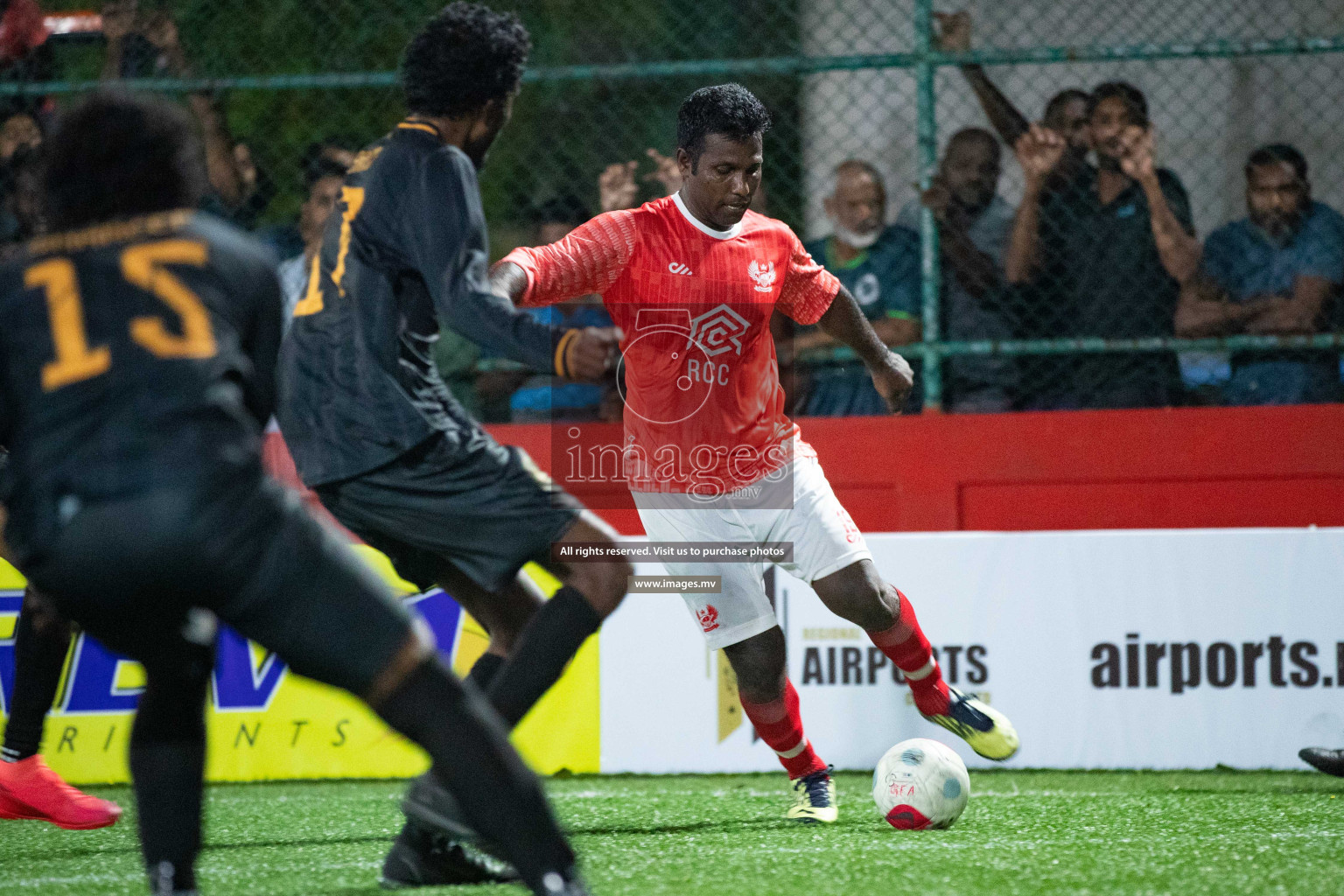 HA. Maarandhoo vs HA. Thuraakunu in Day 3 of Golden Futsal Challenge 2023 on 07 February 2023 in Hulhumale, Male, Maldives