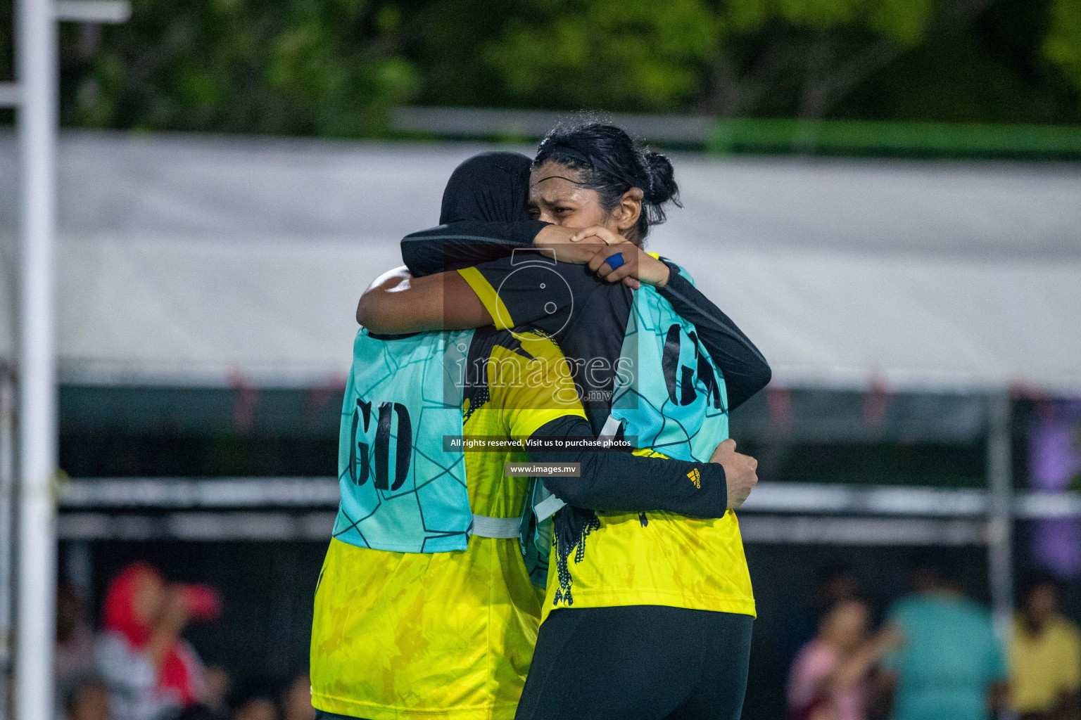 Final of 20th Milo National Netball Tournament 2023, held in Synthetic Netball Court, Male', Maldives on 11th June 2023 Photos: Nausham Waheed/ Images.mv