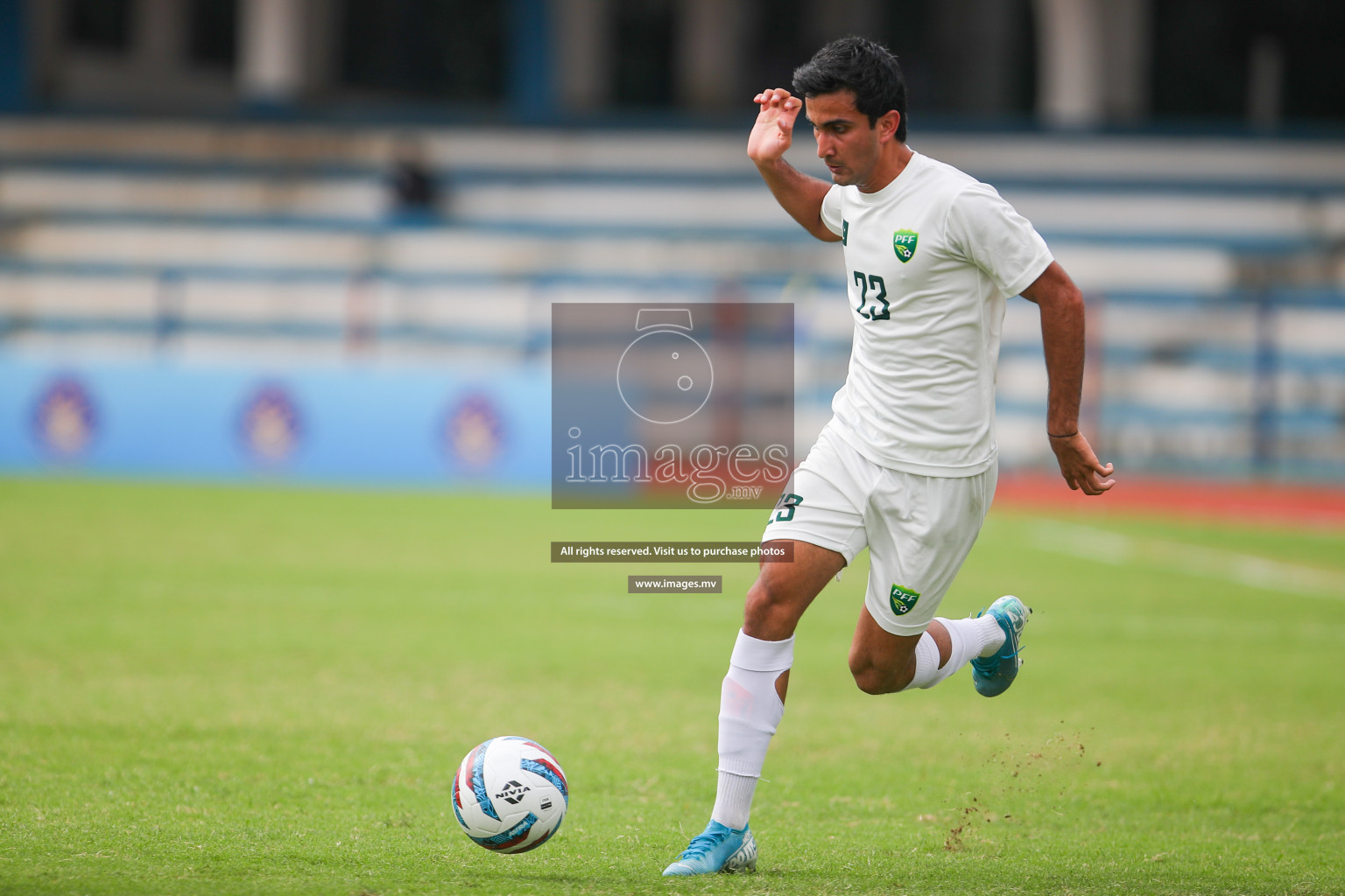 Nepal vs Pakistan in SAFF Championship 2023 held in Sree Kanteerava Stadium, Bengaluru, India, on Tuesday, 27th June 2023. Photos: Nausham Waheed, Hassan Simah / images.mv