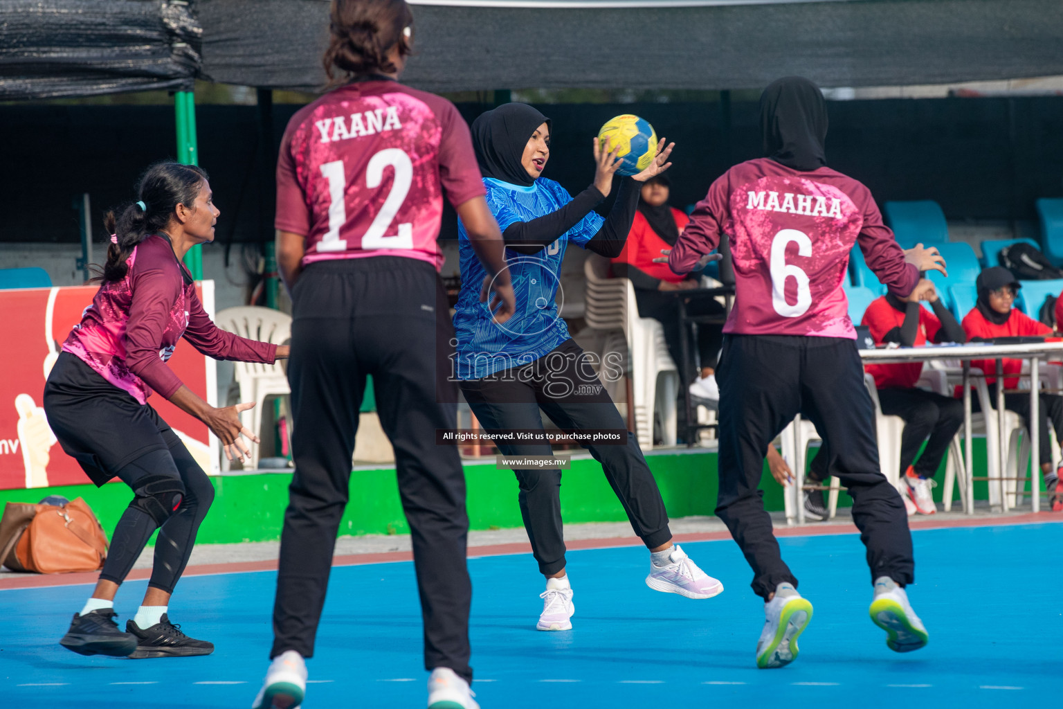 Day 10 of 6th MILO Handball Maldives Championship 2023, held in Handball ground, Male', Maldives on 29th May 2023 Photos: Nausham Waheed/ Images.mv