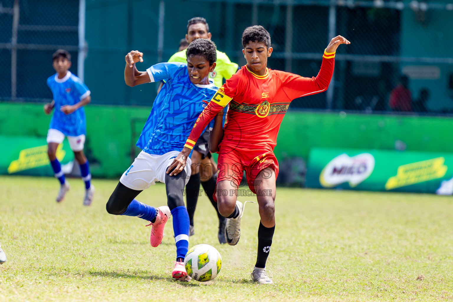 Day 3 of MILO Academy Championship 2024 (U-14) was held in Henveyru Stadium, Male', Maldives on Saturday, 2nd November 2024.
Photos: Hassan Simah / Images.mv