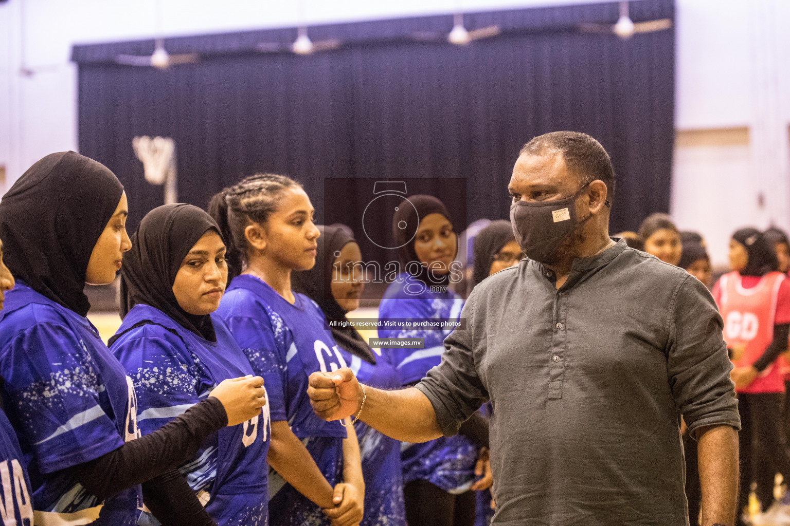 Milo National Netball Tournament 30th November 2021 at Social Center Indoor Court, Male, Maldives. Photos: Shuu & Nausham/ Images Mv