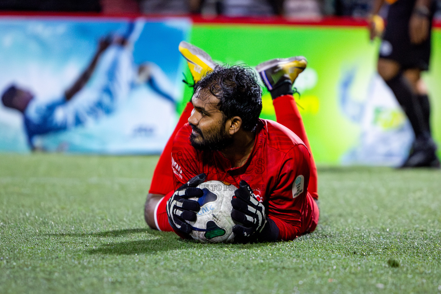 TEAM BADHAHI vs KULHIVARU VUZARA CLUB in the Semi-finals of Club Maldives Classic 2024 held in Rehendi Futsal Ground, Hulhumale', Maldives on Tuesday, 19th September 2024. 
Photos: Nausham Waheed / images.mv