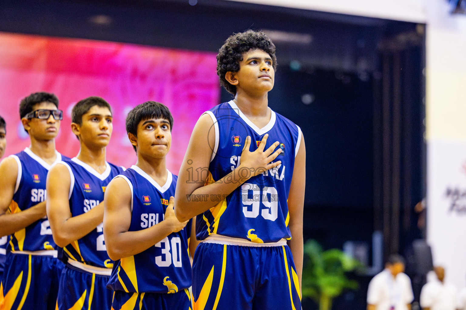Sri Lanka vs India in the Final of Under 16 Asian Cup SABA Qualifiers 2025 was held in Social Center, Male', Maldives on Sunday, 15th June 2025. Photos: Nausham Waheed / images.mv