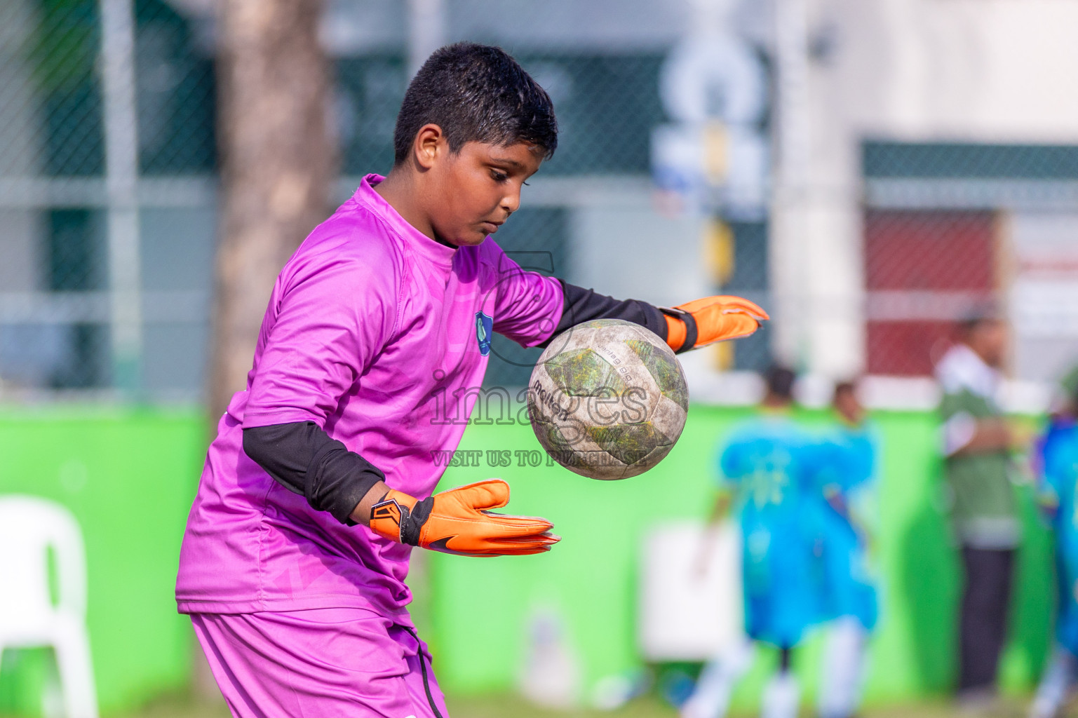 Day 2  of MILO Academy Championship 2024 - U12 was held at Henveiru Grounds in Male', Maldives on Thursday, 5th July 2024. Photos: Shuu Abdul Sattar / images.mv