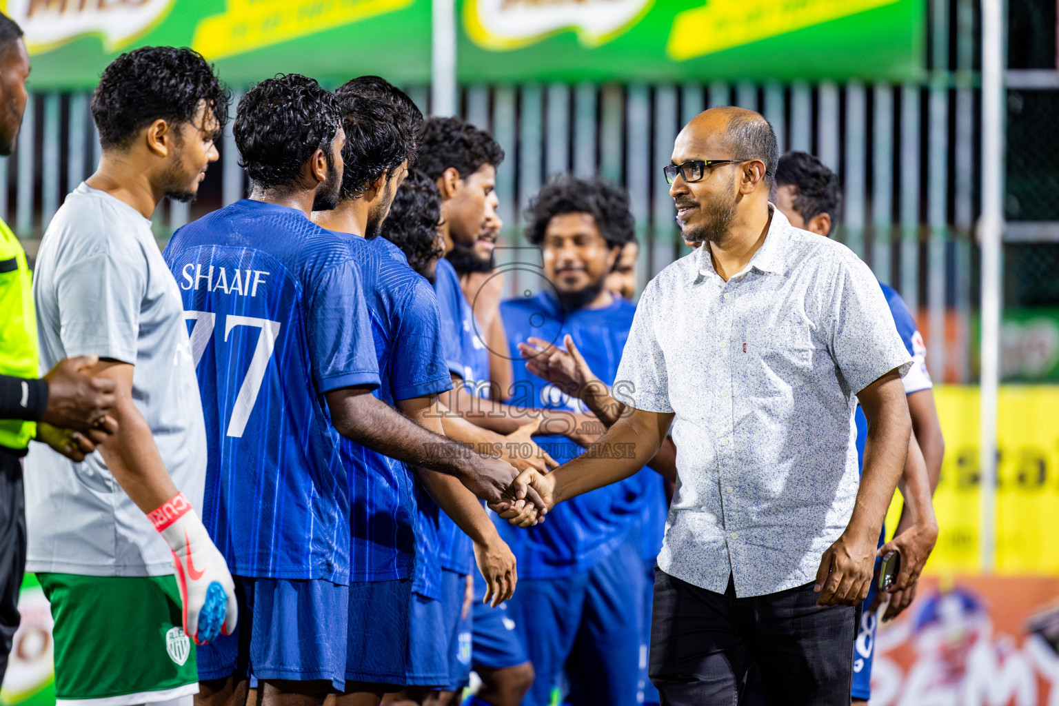 CLUB FEN vs TEAM ALLIED in Club Maldives Cup 2024 held in Rehendi Futsal Ground, Hulhumale', Maldives on Tuesday, 1st October 2024. Photos: Nausham Waheed / images.mv