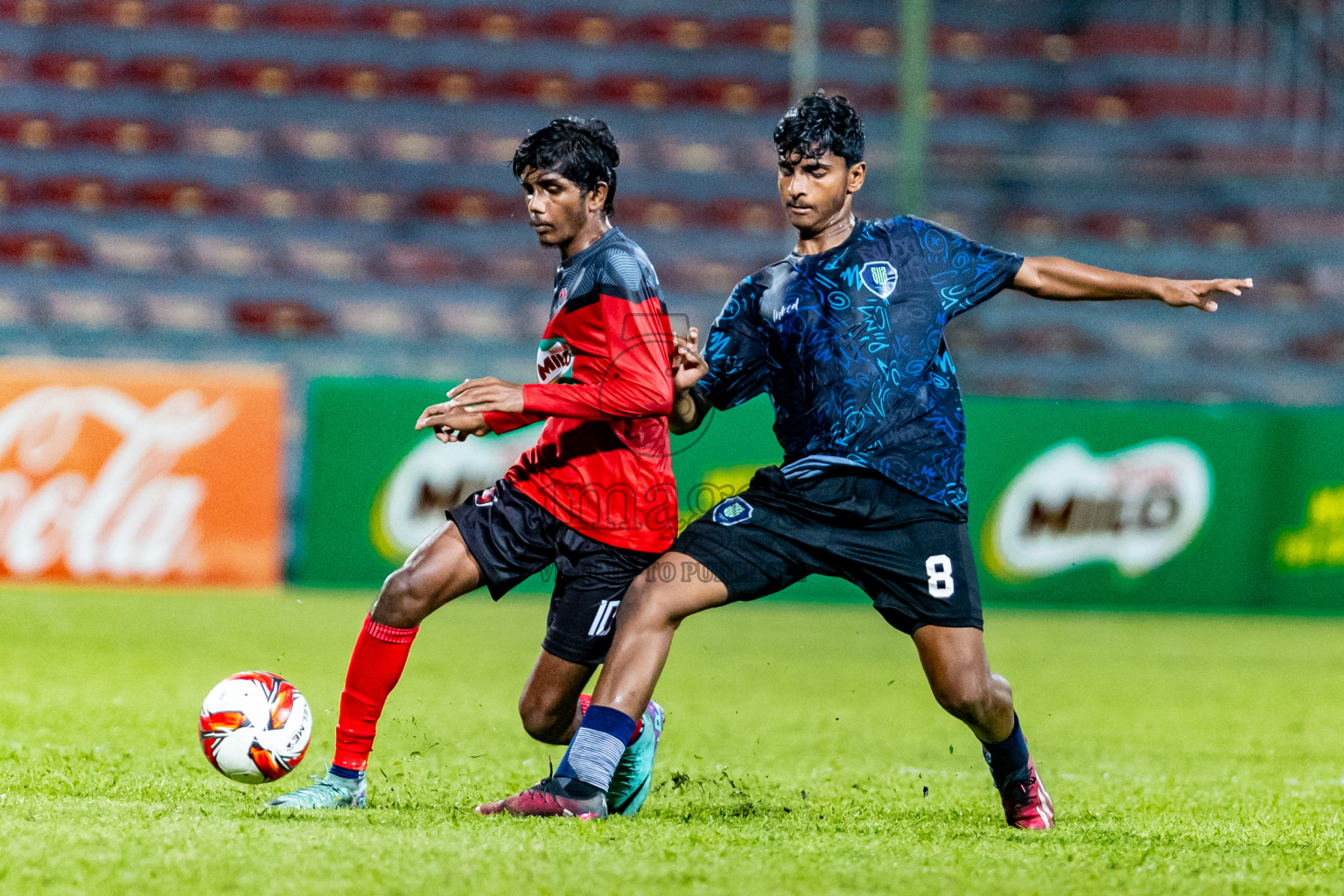 Super United Sports vs TC Sports Club in the Final of Under 19 Youth Championship 2024 was held at National Stadium in Male', Maldives on Monday, 1st July 2024. Photos: Nausham Waheed / images.mv