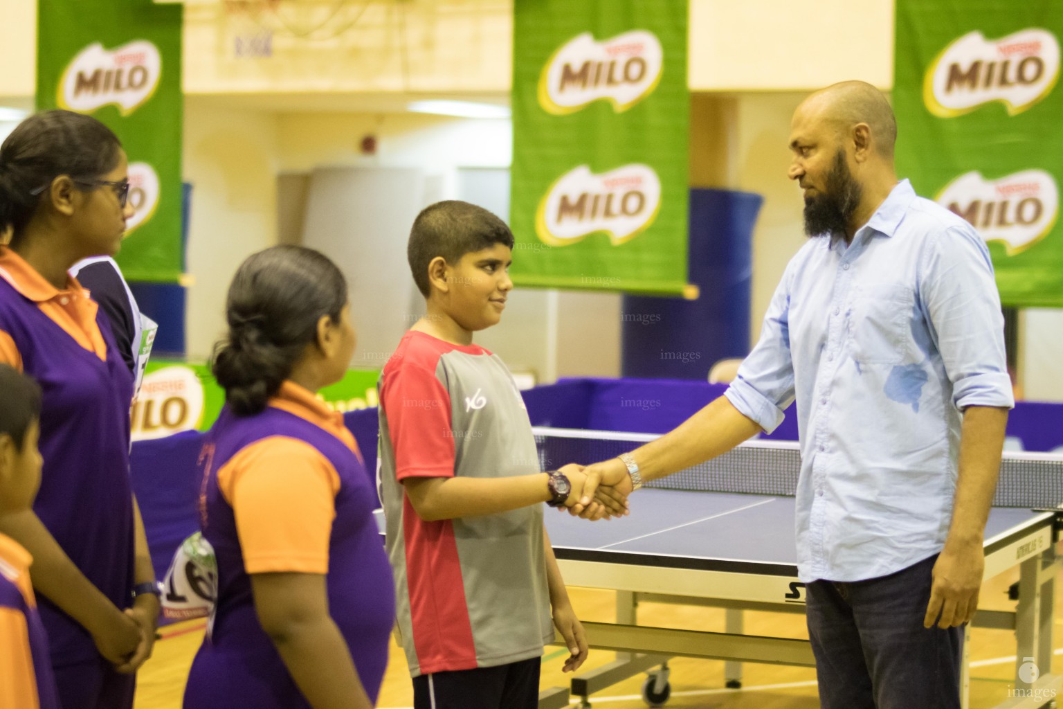 9th Milo Inter-school  Table Tennis Championship  2017 Day 1 Saturday, September. 9, 2017.( Images.mv Photo/ Abdulla Abeedh ).