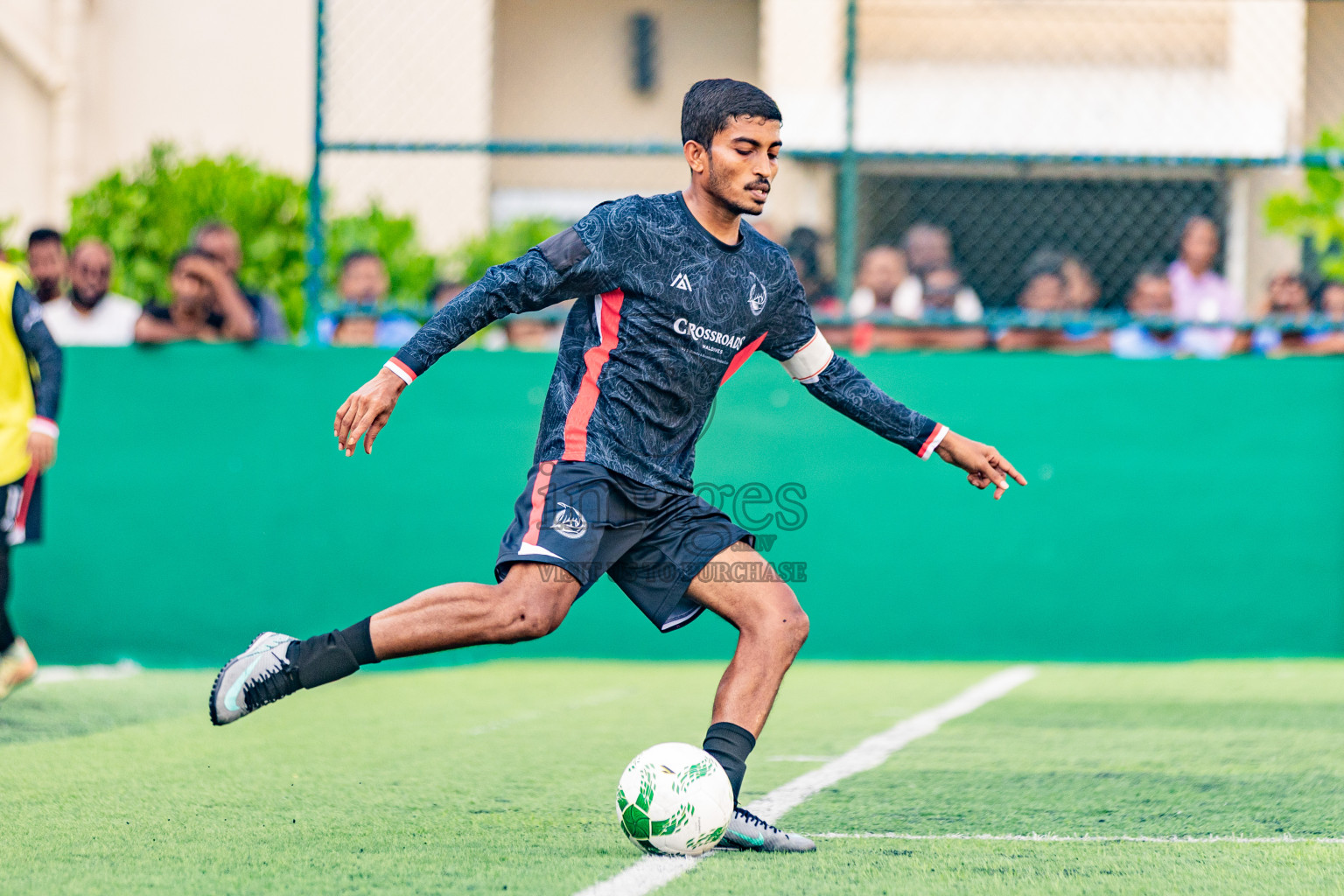The Marina vs Anantara in Resort League 2025 (South Male Zone) was held on Sunday, 28th September 2025 in Crossroads's Maldives, Photos: Areef Adam / images.mv