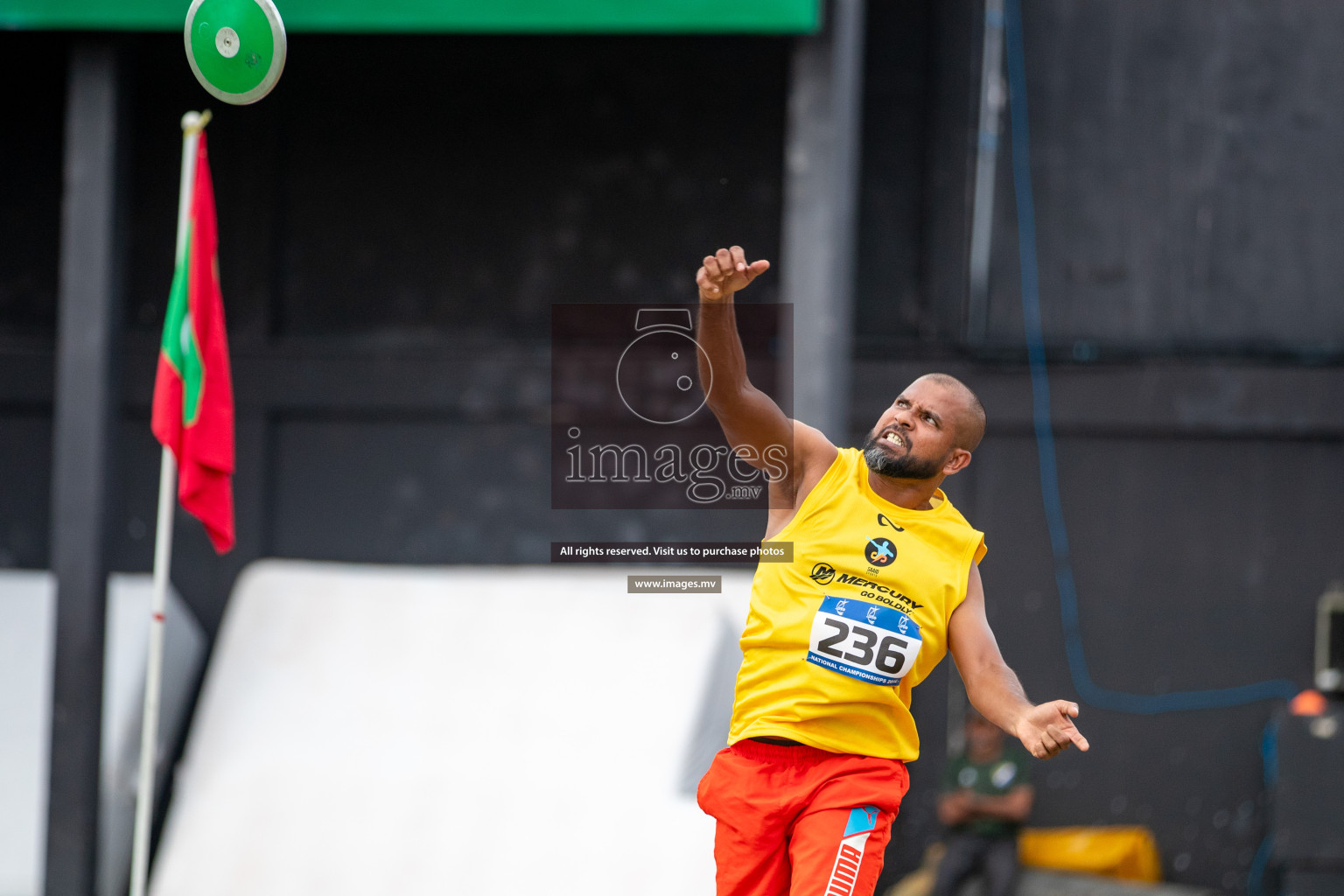 Day 2 of National Athletics Championship 2023 was held in Ekuveni Track at Male', Maldives on Friday, 24th November 2023. Photos: Hassan Simah / images.mv