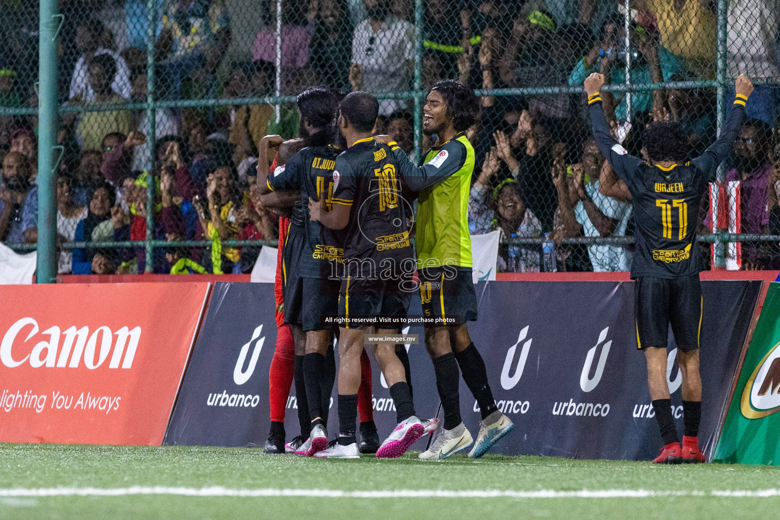 URBANCO vs WAMCO in Quarter Final of Club Maldives Cup 2023 held in Hulhumale, Maldives, on Saturday, 12th August 2023 Photos: Nausham Waheed / images.mv