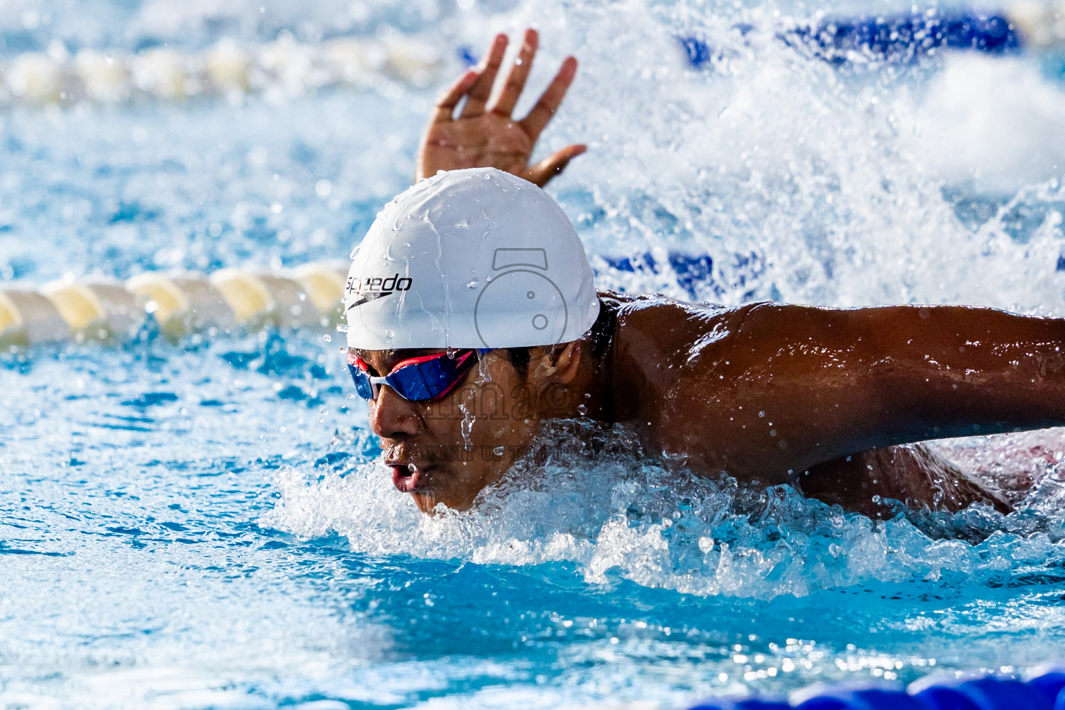 Day 5 of 20th Inter-school Swimming Competition 2024 held in Hulhumale', Maldives on Wednesday, 16th October 2024. Photos: Nausham Waheed / images.mv