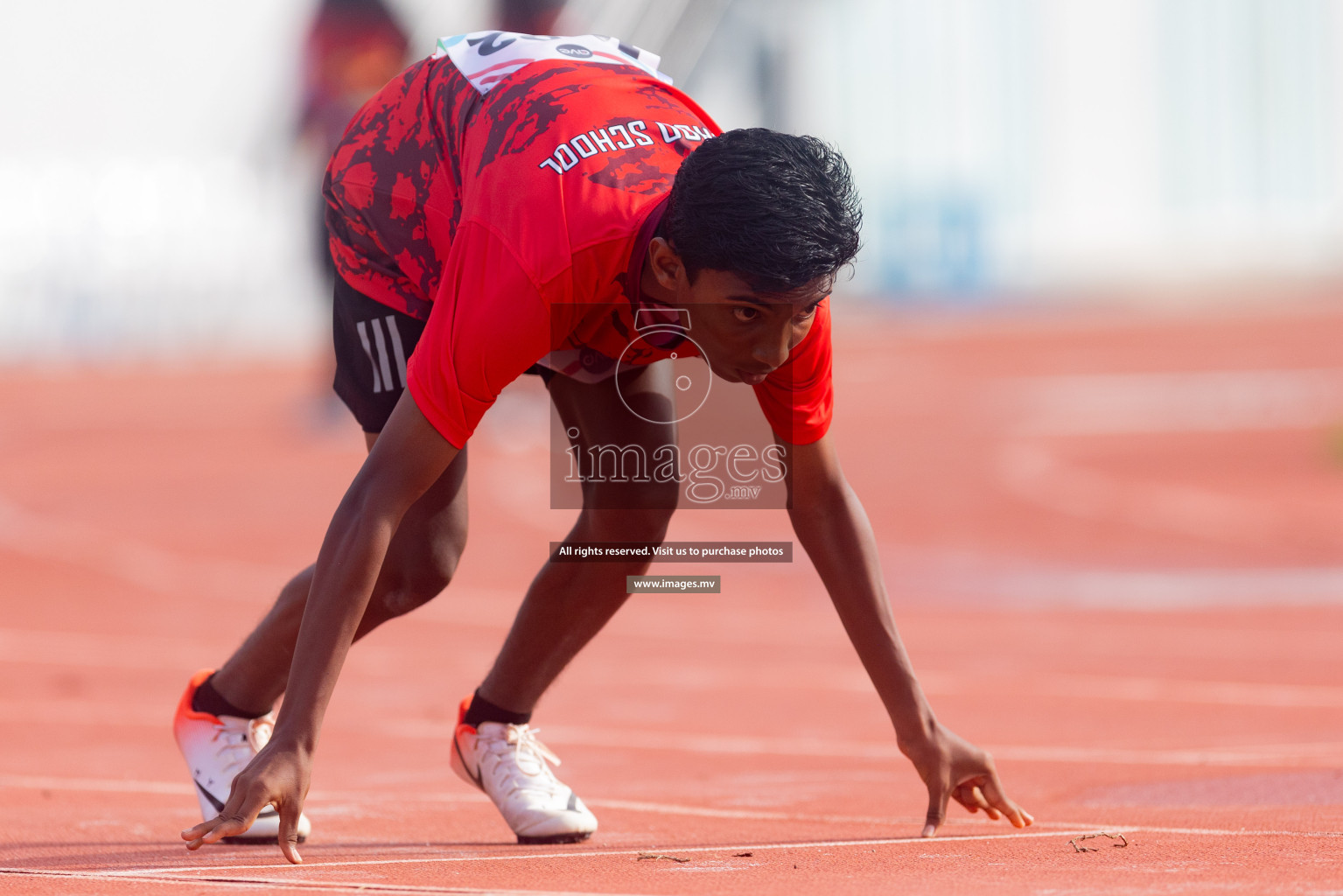 Day two of Inter School Athletics Championship 2023 was held at Hulhumale' Running Track at Hulhumale', Maldives on Sunday, 15th May 2023. Photos: Shuu/ Images.mv