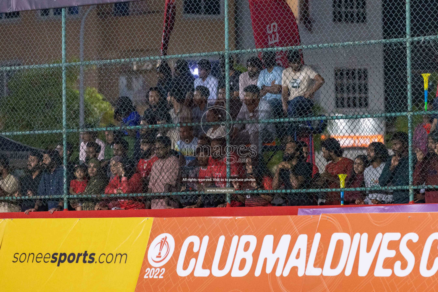 Team Fenaka vs United BML in Club Maldives Cup 2022 was held in Hulhumale', Maldives on Sunday, 9th October 2022. Photos: Ismail Thoriq / images.mv