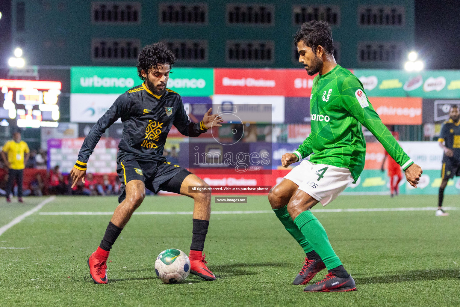 URBANCO vs WAMCO in Quarter Final of Club Maldives Cup 2023 held in Hulhumale, Maldives, on Saturday, 12th August 2023 Photos: Nausham Waheed / images.mv