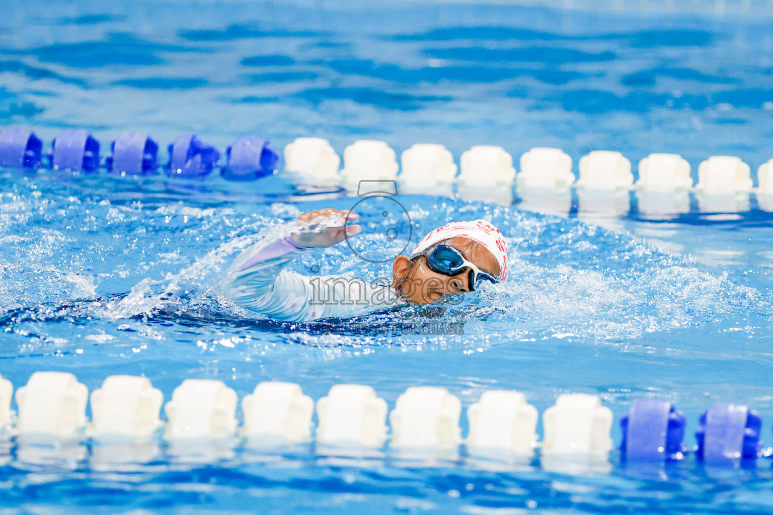 Day 1 of BML 6th National Kids Swimming Kids Festival 2025 held in Hulhumale', Maldives on Monday, 3rd November 2024. Photos: Hassan Simah / images.mv
