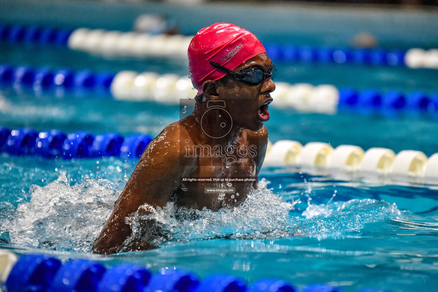 Day 4 of 18th Inter School Swimming Competition 22 on 2nd Sep 2022, held in Male', Maldives Photos: Nausham Waheed / Images.mv