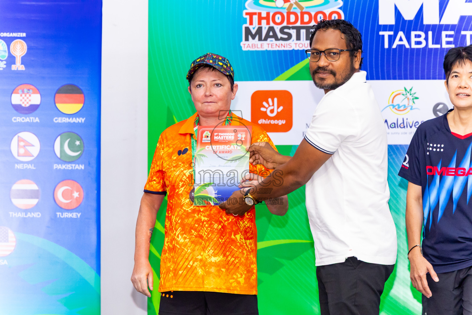 Day 4 of 1st Thoddoo Masters Table Tennis Tournament was held on Sunday, 24th August 2025 in AA Thoddoo, Maldives. Photos: Nausham Waheed / images.mv